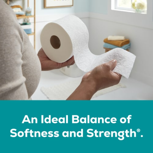 Angel Soft 2-Ply Toilet Paper, 4 Mega Rolls, 320 Sheets per Roll - package details