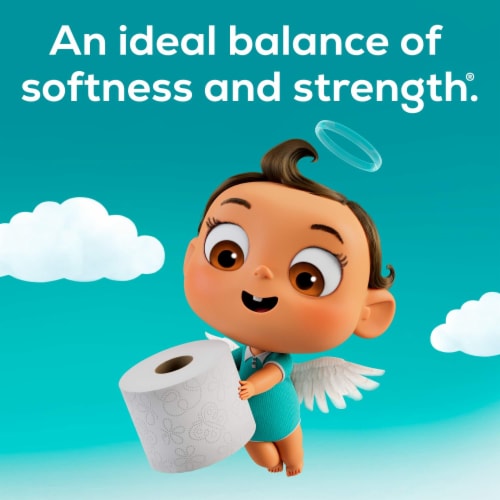 Angel Soft 2-Ply Toilet Paper, 8 Mega Rolls, 320 Sheets per Roll - package details