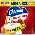 Charmin Ultra Strong 2-Ply Toilet Paper, 12 Mega XXL Rolls, 440 Sheets per Roll - front package